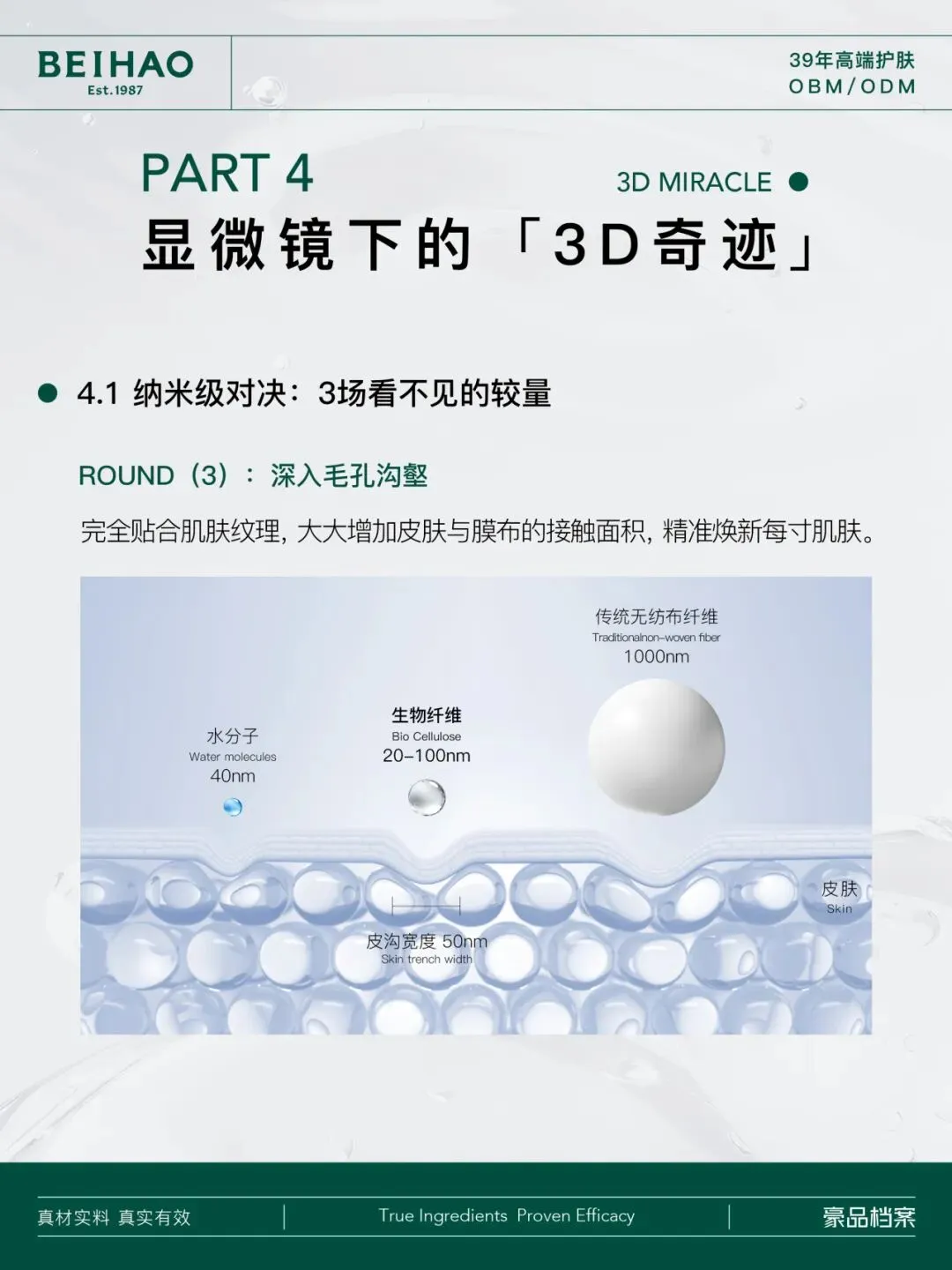 生物纤维膜3.0发酵工艺:细腻澄澈、肌理均匀的生物纤维膜细节特写